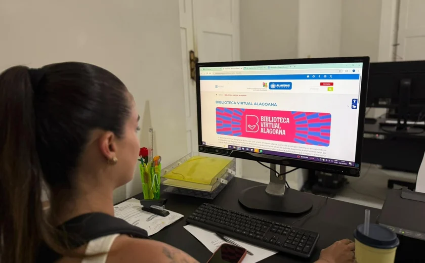 Plataforma digital aproxima leitores da produção literária alagoana e amplia a preservação do patrimônio bibliográfico estadual - Foto: Agência Alagoas